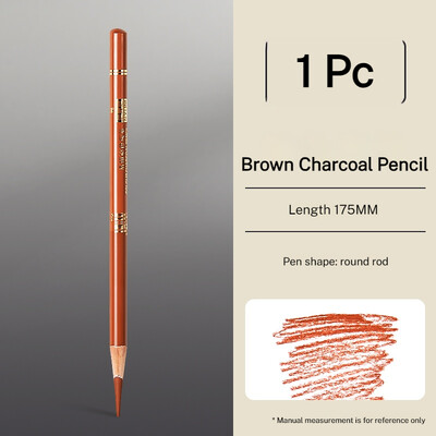 Karbonska olovka Profesionalna bijela ugljena olovka za isticanje bijela/crna/smeđa boja Karbonska olovka za crtanje Art alati