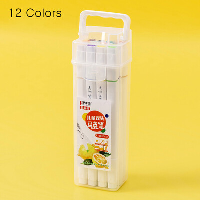 12/18/24/36 Marker u boji Dvostruki set markera na bazi vode Studentski slikarski pribor Školski pribor