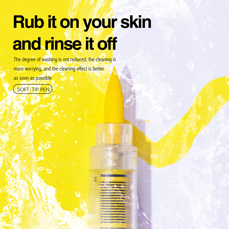 1Pc Boje Akrilne olovke Markeri Markeri s vrhom četke Boja za slikanje na kamenu Drvo Platno Kamen, staklo Božićni DIY rukotvorini