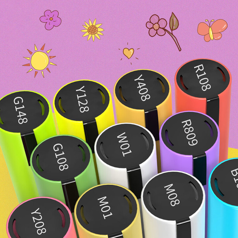 36 цвята Арт Маркер Акрилна боя Четка Писалка Скала Живопис Камък Керамика Стъкло Дърво Платно Направи си САМ Изработка на графити Консумативи за рисуване