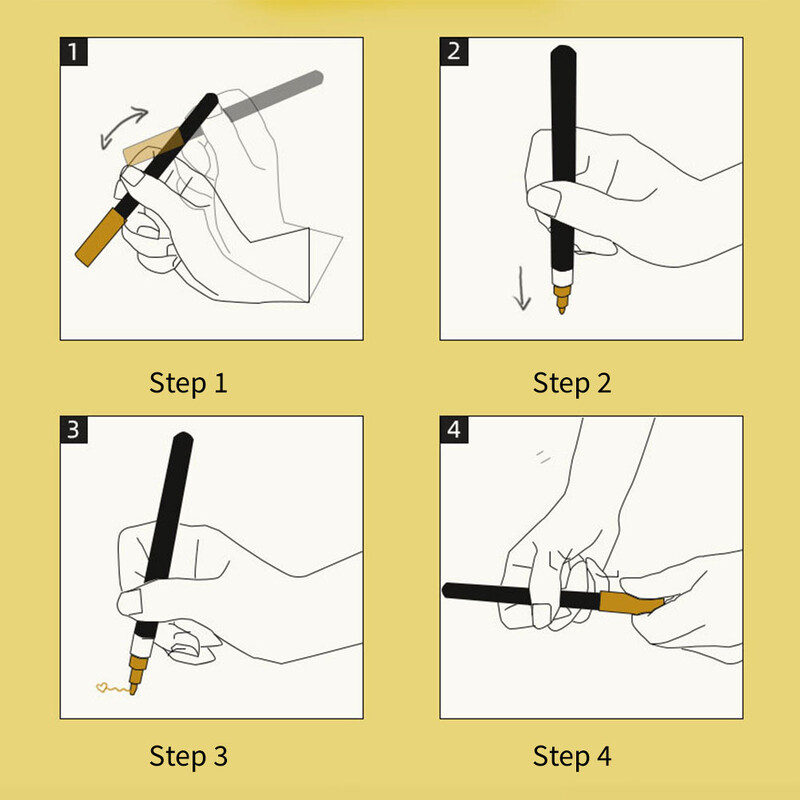 36 цвята Арт Маркер Акрилна боя Четка Писалка Скала Живопис Камък Керамика Стъкло Дърво Платно Направи си САМ Изработка на графити Консумативи за рисуване