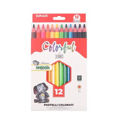 12 бр./кутия Цветни моливи Шестоъгълен прът с острилка Детски молив за рисуване Училищни канцеларски материали за писане