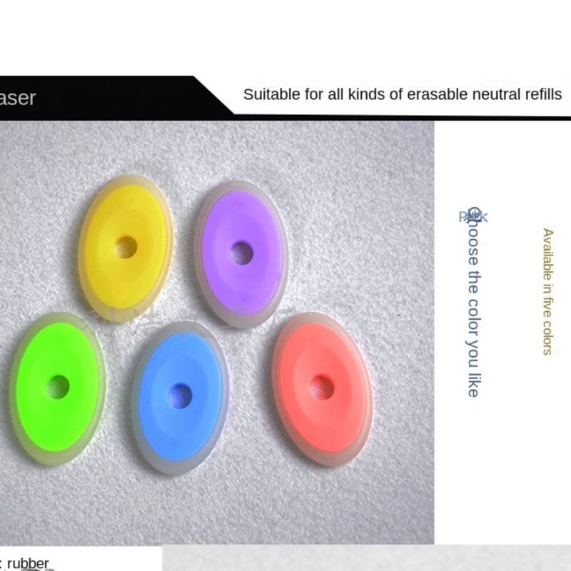 6kom Neutralna Izbrisiva olovka Posebna gumena Vruće Izbrisiva Gumena Izbrisiva Gel Olovka Korektorski pribor Školski uredski pribor