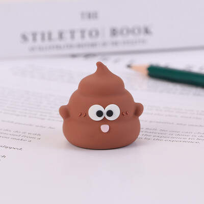 1 бр. Creative Mini Cute Poop острилка за моливи за ученици от началното училище Удобна острилка за моливи Подарък за детска награда