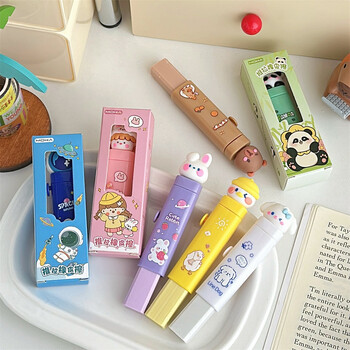 Cute Cartoon Cute Pet Push Pull Eraser Primary School Βραβείο μαθητή Learning Stationery Leave No Trace No Shard Eraser