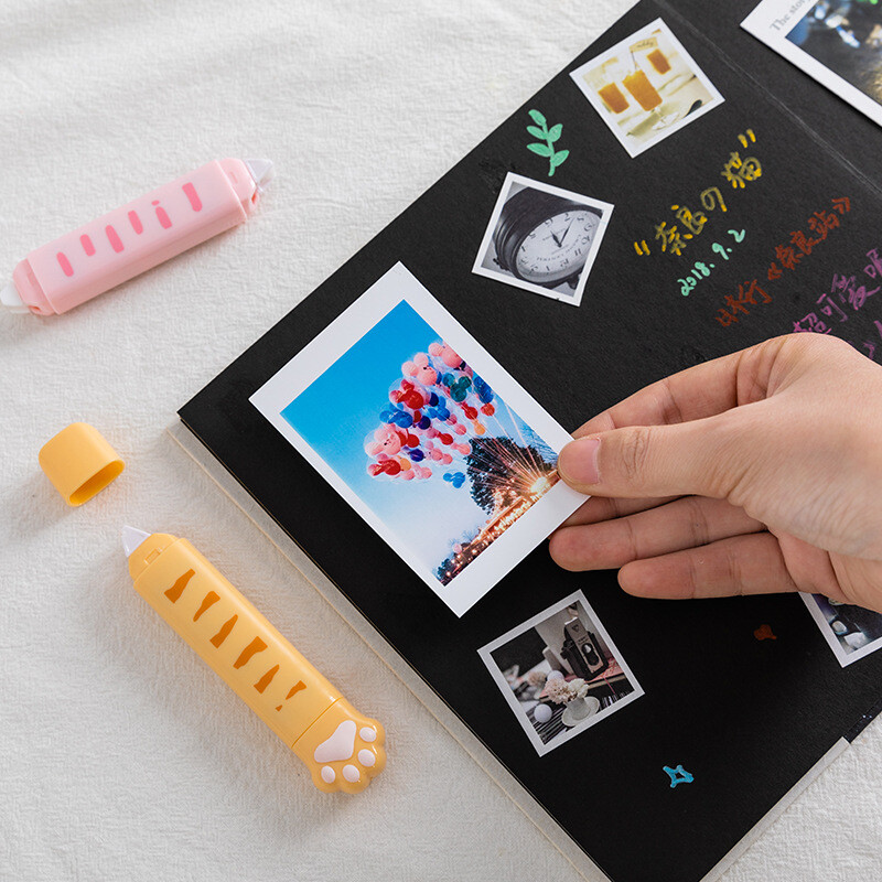 5M*5mm Kawaii dugačka mačja šapa Korekcija trake Gumica za gel olovku Školski i uredski pribor