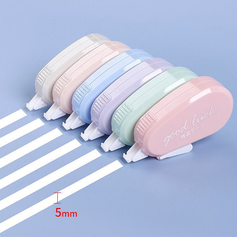 6 бр./компл. Mini Morandi Комплект ленти за корекция на цвета Ученически пособия Стационарни 6,7*3,1 см