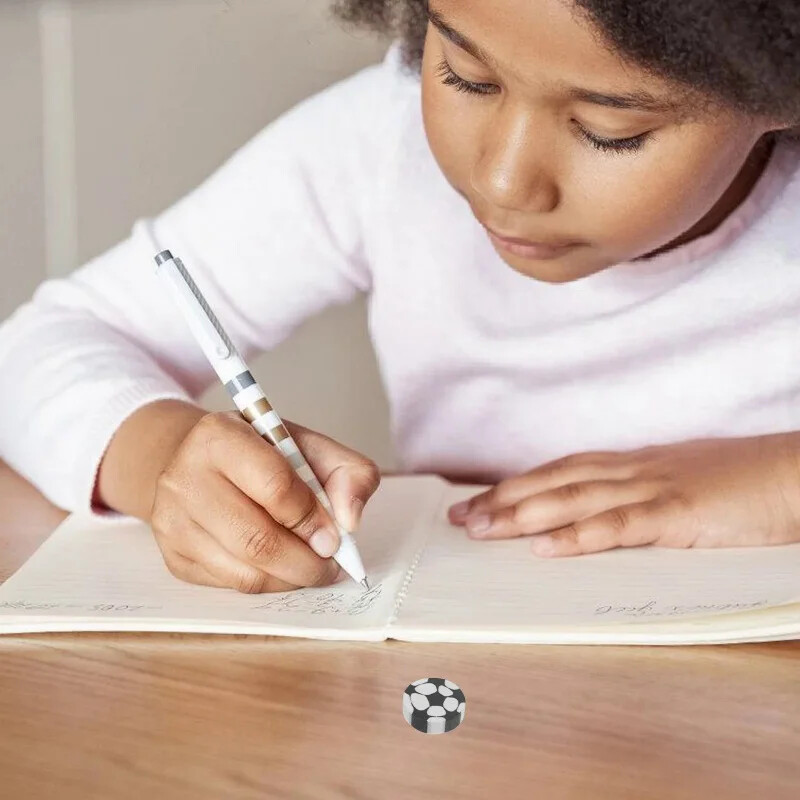 10 бр. Футболни гумички Гумички Малки компактни сувенири за парти Консумативи Моделиране Многофункционални аксесоари за моливи Сладък футбол