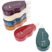 6 опаковки коригираща лента Достъпна опаковка, корекционна лента за ученици с голям капацитет, бяло сладко момиче, преносими мини училищни офис консумативи