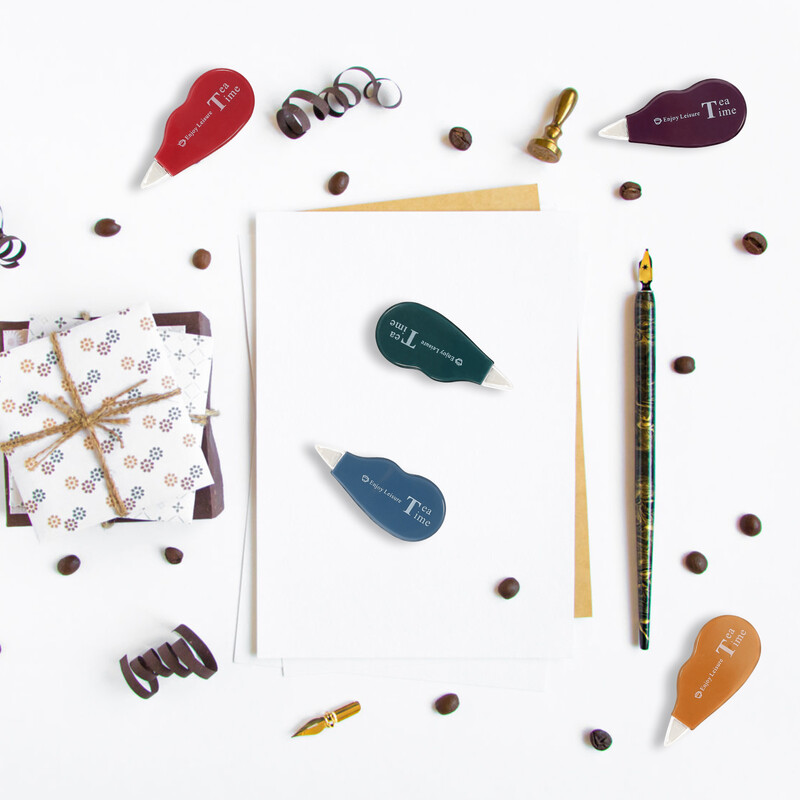 6 опаковки коригираща лента Достъпна опаковка, корекционна лента за ученици с голям капацитет, бяло сладко момиче, преносими мини училищни офис консумативи