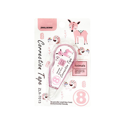 Mini traka za ispravljanje od 4 komada, pribor za ispravljanje pogrešaka u obliku slatkih učenika, uredska traka za financijski ispravak