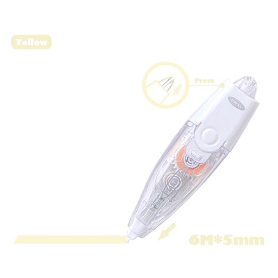 1 komad fluorescentne trake za korekciju boje 5 mm * 6 m za označavanje točaka Marker za Office School A7604