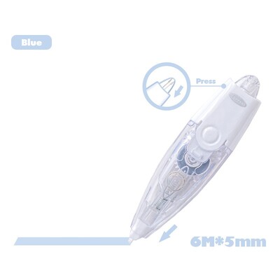 1 komad fluorescentne trake za korekciju boje 5 mm * 6 m za označavanje točaka Marker za Office School A7604