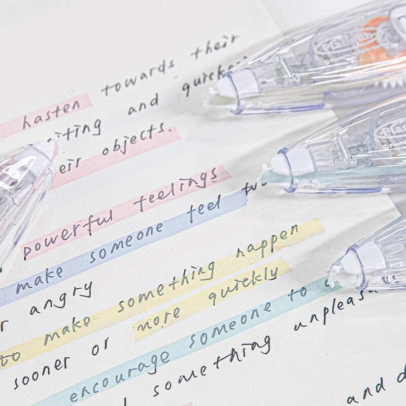 1 komad fluorescentne trake za korekciju boje 5 mm * 6 m za označavanje točaka Marker za Office School A7604