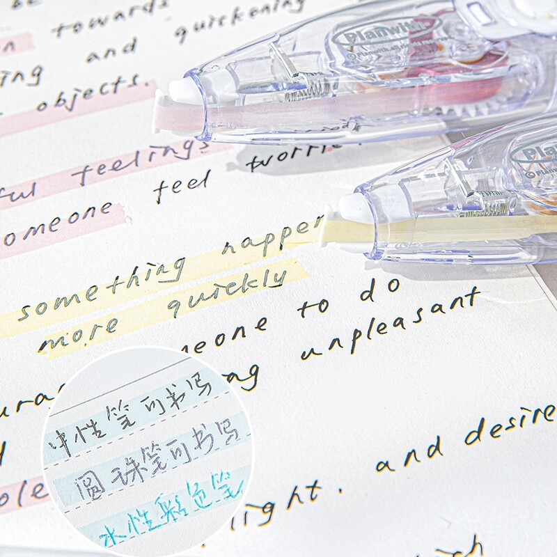 1 komad fluorescentne trake za korekciju boje 5 mm * 6 m za označavanje točaka Marker za Office School A7604