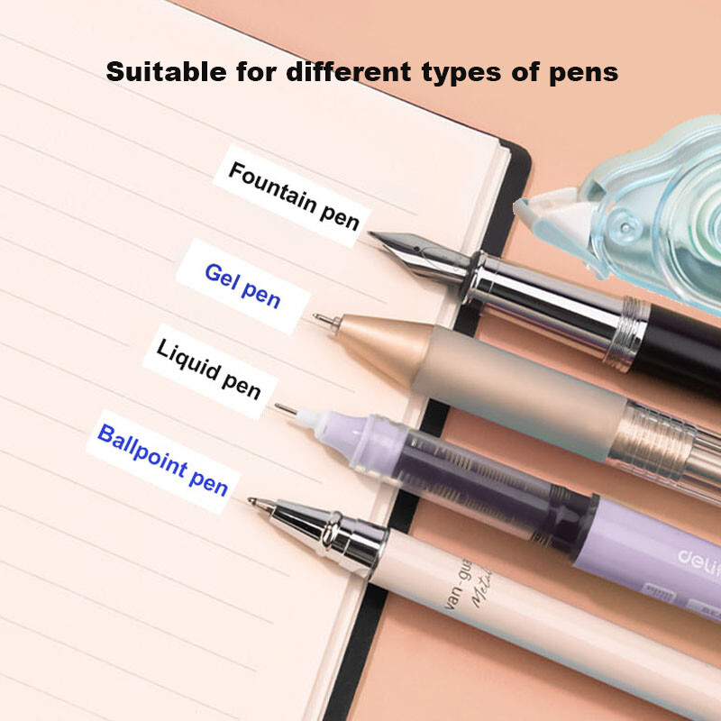 Valjkasta traka za korekciju 20 m Velikog kapaciteta Bijela traka za korekciju Pribor za školske potrepštine Široka jezgra trake 7 mm Valjkasta traka