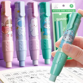 1 set Creativ Kawaii de șters de șters Kawaii Bunny Adorabil Shell cauciuc drăguț de papetărie Creion Gusere cadou pentru copii Rechizite școlare