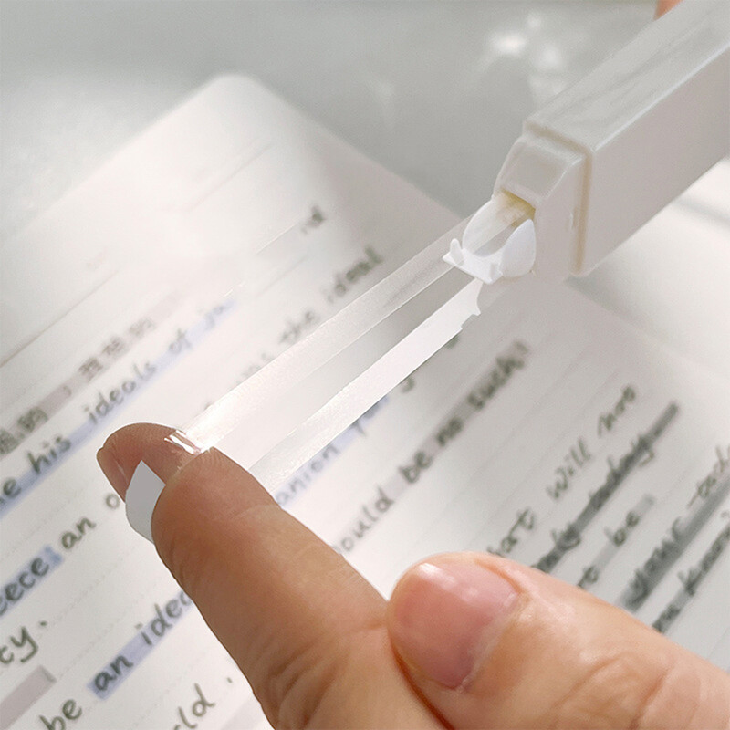 6 бр. Малки избелени ленти, ролкови ленти за незабавна корекция Мини комплект избелени ленти Сладки коригиращи ролки