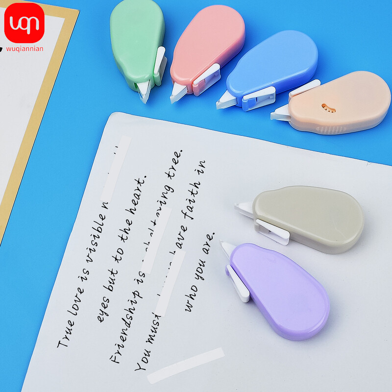 6 kom. Kućna prijenosna korektivna traka Kawaii White Out korektor Promotivni dar Dopisnice Studentska nagrada Školski ured 12M