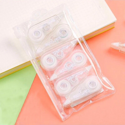 6 tk/pakk Korrektsiooniteibid Reklaamkingitus Lõuna-Korea kirjatarbed Armas tüdrukule kaasaskantav miniteibikomplekt Kooli kontoritarbed