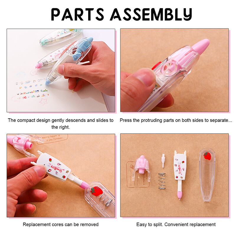 DIY slatke životinje, ukrasna olovka, višenamjenski pribor za pisanje za izradu čestitki