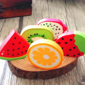 8 kom Olovke Gumica Školski pribor Oblik voća Dječji darovi Dječji kreativni predmet Poklon Gumica Lijepo