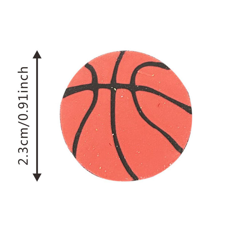 35 de bucăți pentru studenți, noutate, creion, gumă de șters pentru copii, desene animate, fotbal, baschet