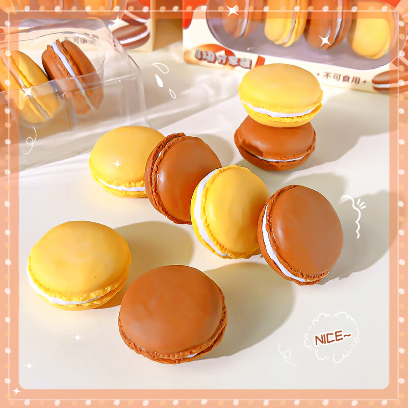 Kawaii Канцеларски артикули Естетични канцеларски материали Аксесоари за връщане в училище бисквитка Гумичка Рисунки Гумени сладки неща