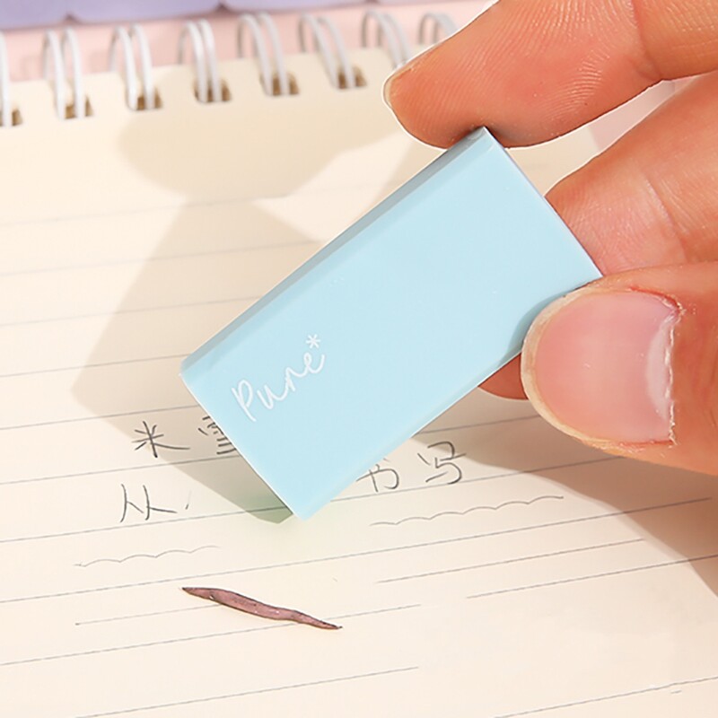 5kom Pure Gradient Colour Erasers Set Less-dust for Pencil Cleaning Papirnice Školski ispit A7611