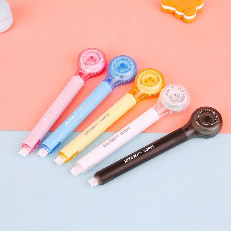 Pliiatsi kuju korrigeeriv teip Uus loominguline disain Kirjatarvete korrektor Lindi laius: 5 mm Lindi pikkus: 6 m kontoritarvete jaoks