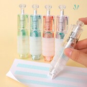 Oblik olovke Točkasta ljepljiva olovka Visoka viskoznost Pritisnite za pomicanje Brzosušeća točkasta naljepnica Dopisnice DIY olovka za nanošenje ljepila za školski ured