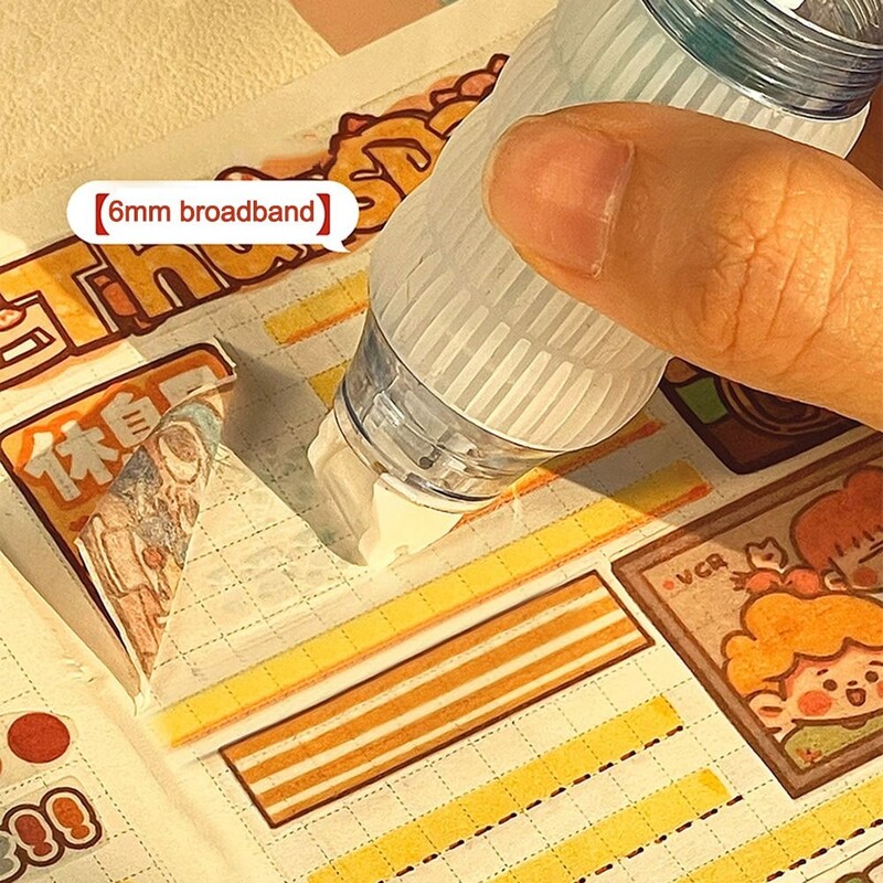 Oblik olovke Točkasta ljepljiva olovka Visoka viskoznost Pritisnite za pomicanje Brzosušeća točkasta naljepnica Dopisnice DIY olovka za nanošenje ljepila za školski ured