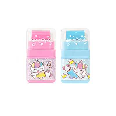 2 бр. Sweet Planet Eraser с почистваща ролка Creative Cute Rubber Student Prize Ученически канцеларски материали