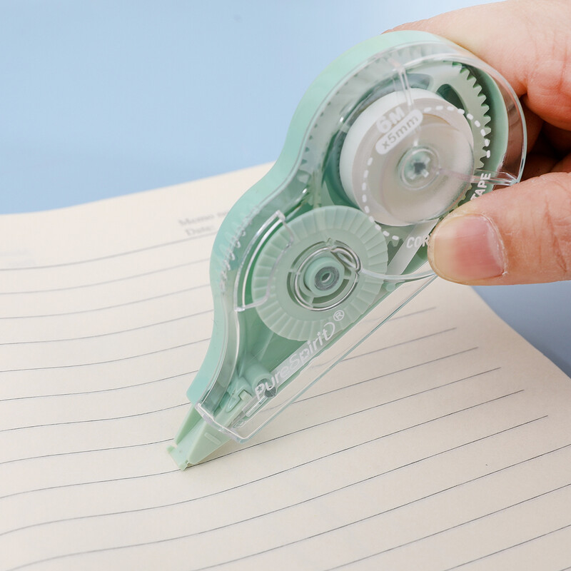 3 бр. 19,7 фута лента за коригиране на избелването Устойчива на разкъсване лента в насипно състояние за училище, офис, водене на бележки, дневник (ширина на лентата 0,2 инча)