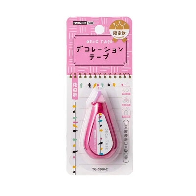 Мини креативна корейска коригираща лента Сладко флорално дърво Brid Heart Pattern Correction Tape за Направи си сам декоративен албум с лексикон