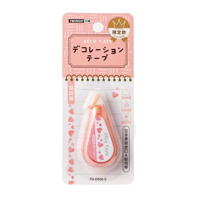 Мини креативна корейска коригираща лента Сладко флорално дърво Brid Heart Pattern Correction Tape за Направи си сам декоративен албум с лексикон