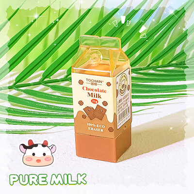 mielos estetinės kanceliarinės prekės atgal į mokyklinės prekės raštinės reikmenys Kawaii Erasers pieno guma mokytojas tiekia mokyklines reikmenis įranga