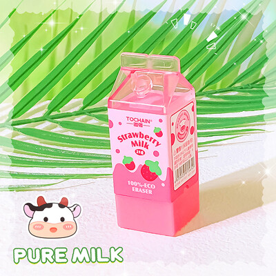 mielos estetinės kanceliarinės prekės atgal į mokyklinės prekės raštinės reikmenys Kawaii Erasers pieno guma mokytojas tiekia mokyklines reikmenis įranga