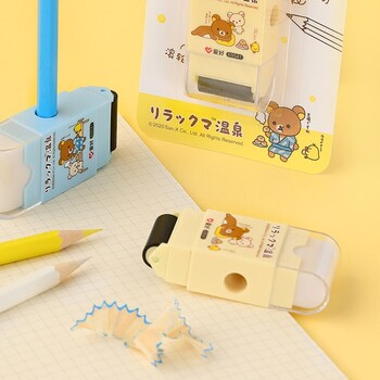 Cute Roller Eraser With Eraser Dust Cleaner Ενσωματωμένο μολύβι 3 σε 1 Erasers Manual Eraser Crumb Collectors for Students