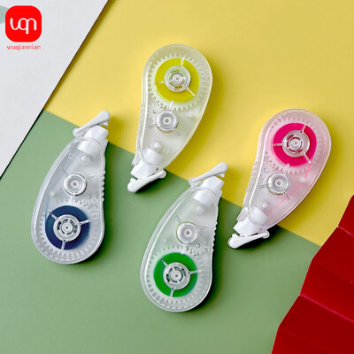 kawaii Highlighter Correction Tape Симпатична лента за маркиране с много етикети Маскираща лента Изтриваем маркер Копринена лента за училищен офис