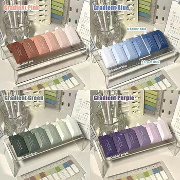 Διορθωτική ταινία 6 PC Card Style Gradient for Student Αθόρυβη Διορθωτική ταινία μεγάλης χωρητικότητας Φορητή συμπαγής και υψηλής αισθητικής