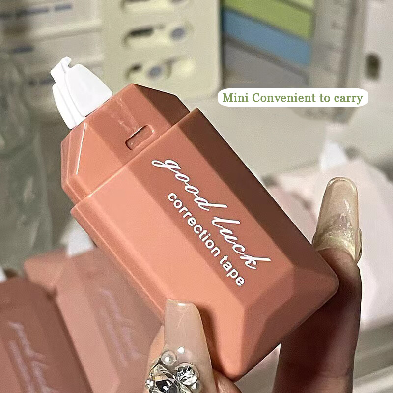 Bandă de corecție cu gradient în stil card de 6 buc pentru uzul studenților Bandă de corectare silențioasă de mare capacitate, portabilă, compactă și estetică înaltă