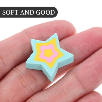 50 τμχ Fun Star Shapers Erasers Kids Kawaii Miniature Eraser for Classroom Miniature Lovely Erasers Student Γόμα γραφής