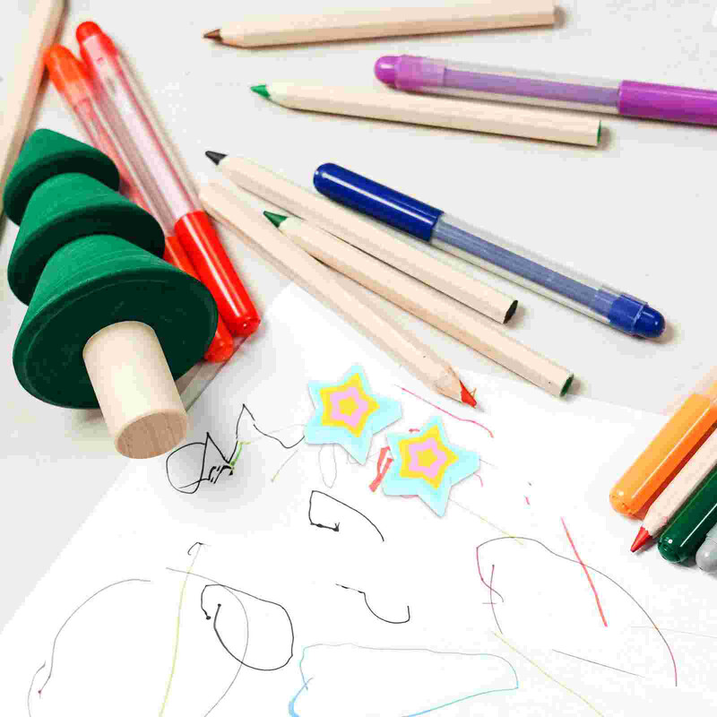 50 de bucăți de șters în formă de stea distractive pentru copii Kawaii de șters în miniatură pentru sala de clasă, birou, în miniatură, gumă minunată, pentru studenți, pentru scris