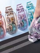1PC точково лепило с висок вискозитет без оставяне на следи Коригираща лента тип прозрачно двустранно лепило за ученици
