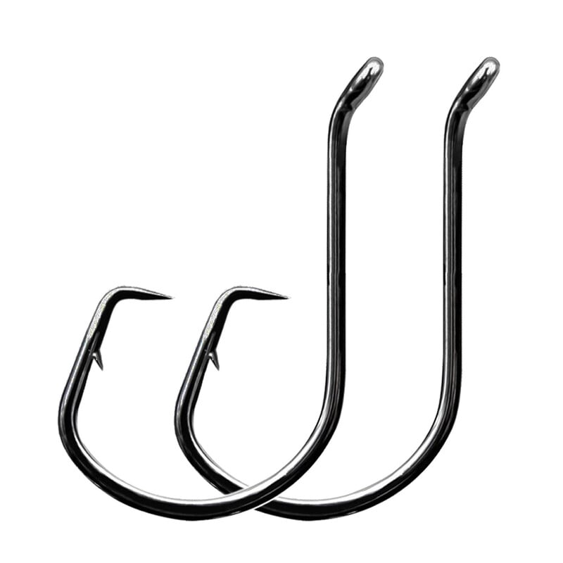 Velnio kabliukas žvejybai jūroje su lenkta burna, didelis žvejybos kabliukas, erelio burna, žiedas nuo gilaus rijimo, savižudybės kabliukas, daug anglies turinčio plieno spygliuotas grąžinimo kabliukas