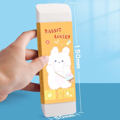 Карикатура Огромна гума Супер голям блок Гума за молив без оставяне на следи Студентско изкуство Рисуване Гумена гума