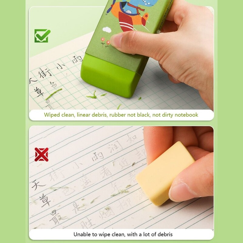Карикатура Огромна гума Супер голям блок Гума за молив без оставяне на следи Студентско изкуство Рисуване Гумена гума