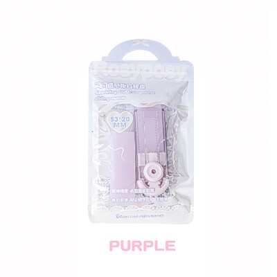 Set za punjenje kliznih gumica Svjetlucavi i prozirni Alat za ispravljanje s manje prašine koji se može ponovno puniti Uredska škola F7701