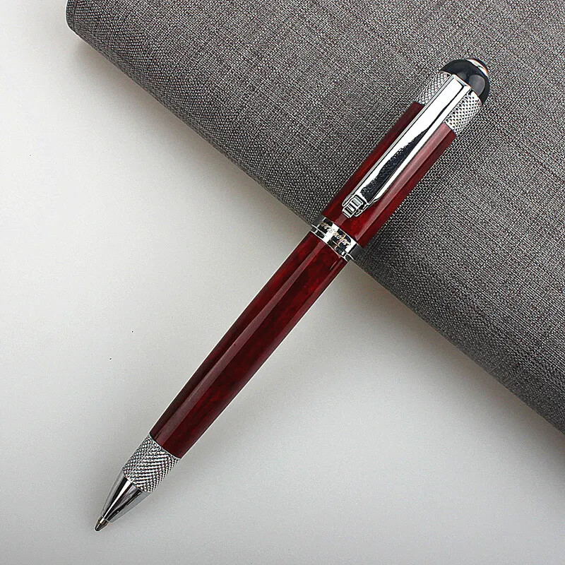 Pixuri cu bilă din metal cu senzație grea de lux, stilouri cu bilă pentru școală, afaceri, birou, semnătură, pix pentru scris, pix pentru papetărie pentru studenți